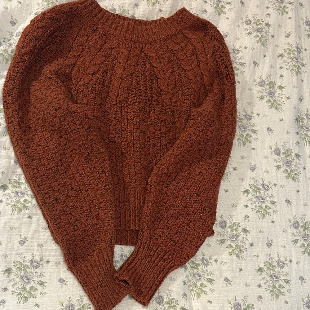 American Eagle Outfitters Women's Sweater - Rich Brown